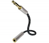  Mini Jack  Inakustik Exzellenz Extension Audio Cable 3m 6.3mm jack<>6.3mm jack(F) (00604603)